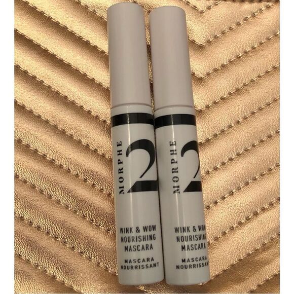 MORPHE - NWOT - 2-Pack MORPHE 2 Wink & Wow Nourishing Mascara/Black .28 oz Each - Picture 3 of 15
